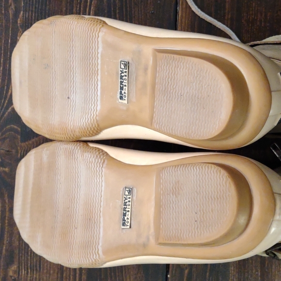 Sperry Top Sider Winter Rain/Snow Duck Boots, women's 9, wool lining - Picture 4 of 7